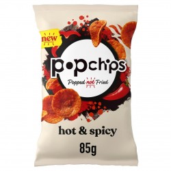 Popchips - Hot & Spicy 8 x 85g